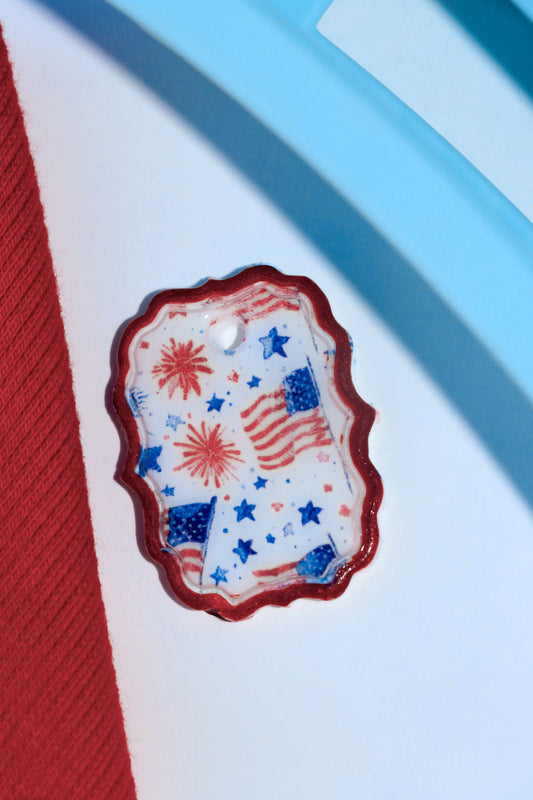Red, White Sparkle
